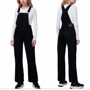 Levi’s Women's Black Denim Overalls